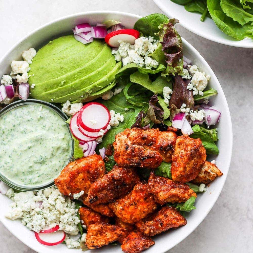 Craft Your Sriracha Chicken Salad: Greek Yogurt Green Goddess